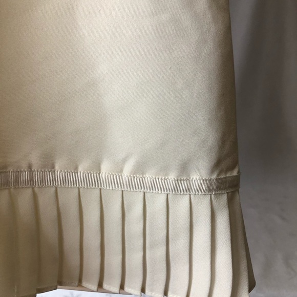 J. Crew ivory silk strapless lined sheath dress - Picture 7 of 8